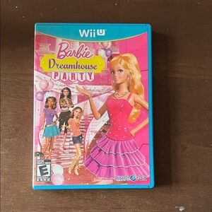 Barbie Dreamhouse Party Nintendo Wii U Complete CIB Tested